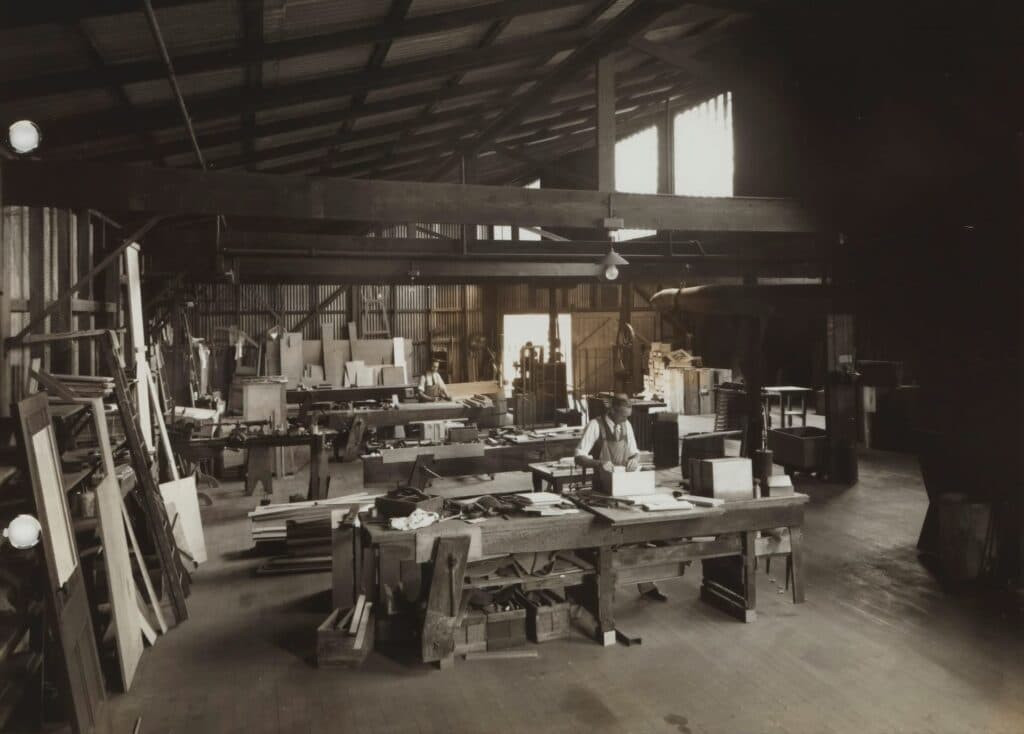 Indian artisan crafting premium products