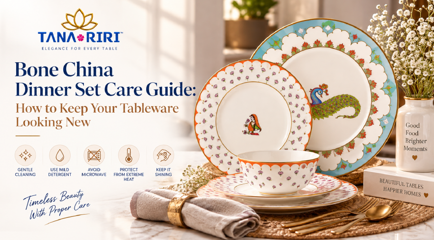 Bone China Dinner Set Care Guide for Long-Lasting Shine